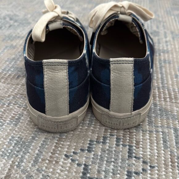 John Varvatos Men's Vulcanized Tie-dye Printed Sneakers In Vapor Grey size 9.5 - Picture 5 of 10